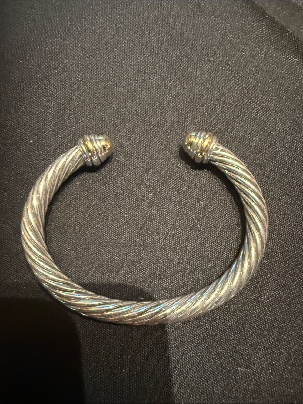 David Yurman Twisted Cable Cuff Bracelet
